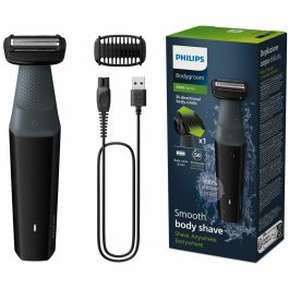 Philips BG3017 Afeitadora Recortadora Corporal Bodygroom Series 3000 Impermeable Sin Cable para Piel Sensible con 3 Peines Guía