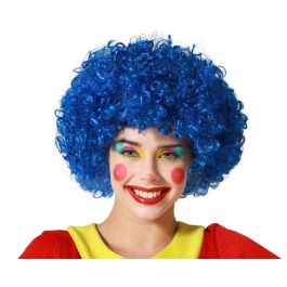 Peluca Rizada Azul Para Payaso O Disfraces Divertidos 60 gramos Precio: 3.3033. SKU: B1K7AY2452