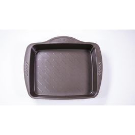 Pyrex Fuente Rectangular Asimetria Acero 30x24 cm - Antiadherente, Apto Horno 250°, Lavavajillas, Frigorífico y Congelador Pyrex Fuente Rectangular Asimetria Acero 30x24 cm - Antiadherente, Apto Horno 250°, Lavavajillas, Frigorífico y Congelador