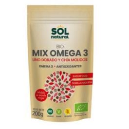 Mix Omega 3 Lino-Chia Molidas 200Gr. Bio Precio: 5.5899998. SKU: B196RAR9HL