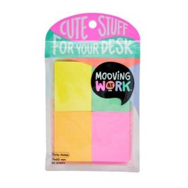 Notas Adhesivas Mooving 200H 38X50 4 Colores Precio: 1.49999949. SKU: B1597GDMXE