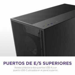 NZXT CM-H72FB-R1 H7 Flow RGB Caja de Torre Media con Ventiladores RGB Incluidos - Negra