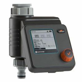 Gardena Programador de Riego Selectivo - Para Grifos 20/27 y 26/34 - Hasta 3 Programas Individuales, Modo Manual, Módulo Extraíble, Alerta Batería Baja y Conexión Sonda Humedad