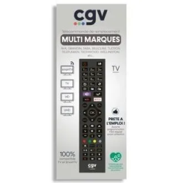 CGV CGV3322103008903 Mando a Distancia Universal Multimarca Sin Programación