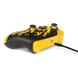 Enhanced Mando Con Cable Nintendo Switch Pokemon Pikachu Lightning POWER A 1516985-01