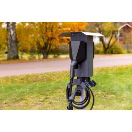 Next Green Soporte Polebox 205 D2 para Cargadores de Vehículos Eléctricos, Montaje en Poste