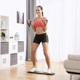Sistema de Entrenamiento con Bandas de Resistencia y Guía de Ejercicios Pulsher InnovaGoods Sistema de Entrenamiento con Bandas de Resistencia y Guía de Ejercicios Pulsher InnovaGoods
