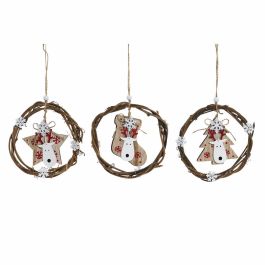 Adorno Navideño DKD Home Decor Madera (3 pcs) (14 x 1 x 18 cm) Precio: 6.50000021. SKU: B1EZY7GB2C