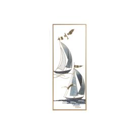 DKD Home Decor Decoracion Pared Atlantico Azul Marino Dorado 3 x 74 x 29 cm (4 Unidades) Precio: 85.49999997. SKU: B1HHDXHYN2