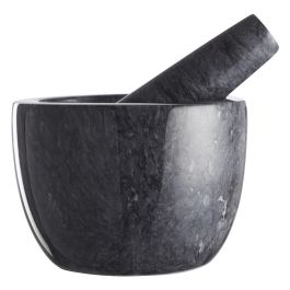 Day Mortero de Mármol con Mano, Diámetro 12 cm, Altura 9 cm