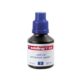 Tinta Rotulador Edding T-25 Azul Bote 30 mL