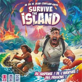 Asmodee ASM1726770704506 Sobrevive a la isla - Juego de Mesa