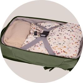 Oxford Mochila para portátil 15" Executive RPET Caqui 400191413 Repelente al agua