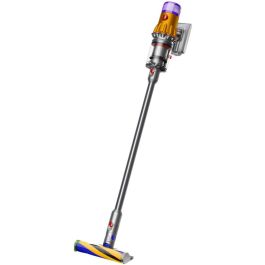 Dyson V12 Detect Slim Absolute Aspiradora Escoba Inalámbrica Níquel/Amarillo, 2 en 1, Sin Bolsa, Ciclónica, 60 min Autonomía