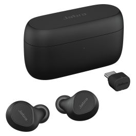 Jabra Evolve2 Buds USB-C UC Auriculares True Wireless Stereo (TWS) con Carga Inalámbrica para Llamadas y Música Negro