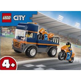 Lego Juego de Construcción Camión de Transporte de Motos Lego City