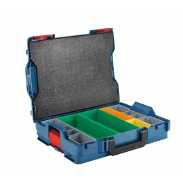 Bosch Professional L-Boxx 102 Maleta de transporte con 6 compartimentos de colores 1600A016NC