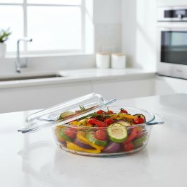 Cacerola Redonda Tapa Boro Ocuisine Vidrio Ô Cuisine 21,5x18x8,5 cm - 1+0,3 L