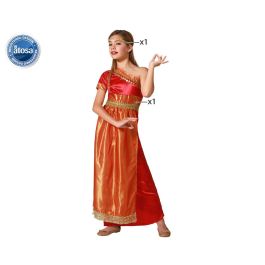 Disfraz Hindu Niña Infantil Naranja 7-9 Años Disfraz Hindu Niña Infantil Naranja 7-9 Años