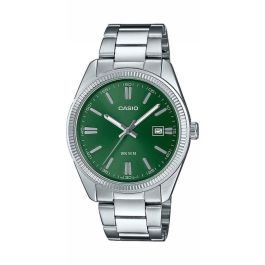 Reloj Hombre Casio Verde Plateado Precio: 49.58999991. SKU: B1K7MHRXV2