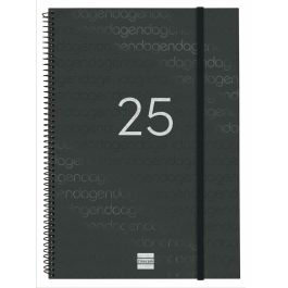 Agenda Finocam YEAR Negro A4 21 x 29,7 cm 2025