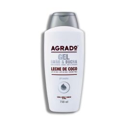 Agrado Gel de Baño y Ducha Leche de Coco para Cuerpo y Manos, Hidratante y Suave, Envase de 750ml Precio: 1.79000019. SKU: S4509773