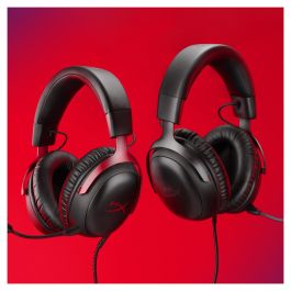 HP Cloud III Auriculares Gaming 7.1 Sound DTS Headphone:X Spatial Sound Over-Ear Color Negro