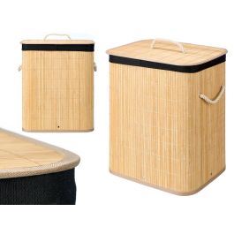 Kipit Pongotodo Bambú Rectangular Tela Negra 60L 40x50x30 cm Precio: 61.99239585. SKU: B1HCQFNFPC