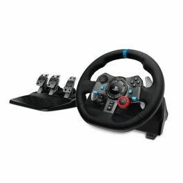 Logitech Volante G29 Driving Force - Force Feedback, Compatible con PS3/PS4/PC, Construcción Duradera
