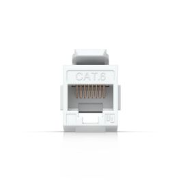Ubiquiti Acoplador Keystone Cat6 Pass-through para Conectar Cables Ethernet Pre-Terminados, Pack de 12