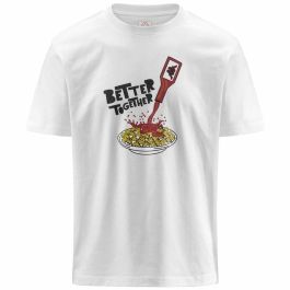 Camiseta de Manga Corta Hombre Kappa Glesto Tbar Blanco Precio: 24.1637. SKU: B15DD8SGTR