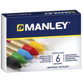 Manley Estuche de 6 Ceras 60 mm Colores Surtidos Precio: 1.49999949. SKU: B1C48SCQZN