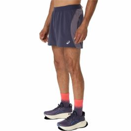 Pantalón Corto Deportivo Asics Road 5In Short Azul