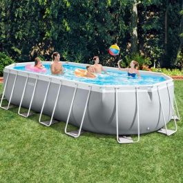 Piscina prism frame oval 610x305x122 cm(c/bomba f Piscina prism frame oval 610x305x122 cm(c/bomba f