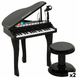 Piano Educativo Aprendizaje Bontempi 40 x 62 x 33 cm (2 Unidades) Precio: 98.68999943. SKU: B1B8J4WD7V