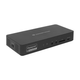 Conceptronic DONN31B Docking Station USB-C Negro 17 Puertos HDMI/DisplayPort 4K, 2.5GbE, USB 10Gbps, PD 100W Windows/Mac/Android
