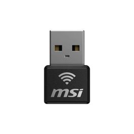 Adaptador USB Wifi MSI 302-8ZE30XE-000 Negro