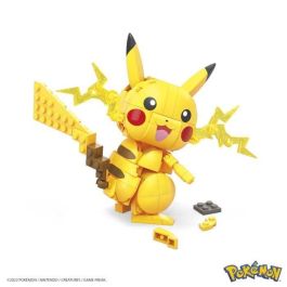 MEGA CONSTRUX Pokémon Pikachu Figura de Construcción Articulada 10 cm - 6 años y +
