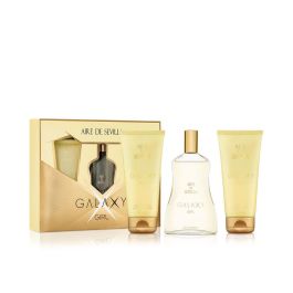 Aire Sevilla GALAXY GIRL LOTE 3 pz Cofre de regalo para mujer Eau de Toilette 150ml Gel de ducha 150ml Crema hidratante 150ml Ámbar Oriental Precio: 12.50000059. SKU: B15KG2PKXT