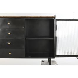 Buffet DKD Home Decor Natural Negro 40 x 85 x 145 cm Buffet DKD Home Decor Natural Negro 40 x 85 x 145 cm