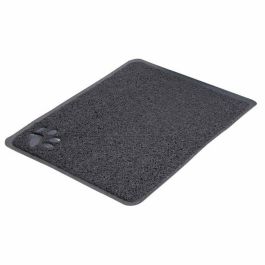 Alfombra para Arenero de Gatos Trixie Antracita PVC 37 × 45 cm