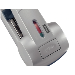 Petrus Grapadora 1500 Capacidad 120 Hojas Grapado Plano Usa Grapas 23/15xl Color Plata