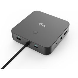 Hub USB i-Tec C31TRIPLE4KDOCKPDPRO Negro