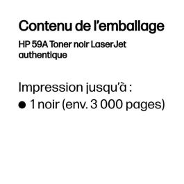 HP LaserJet nº59A Toner Negro