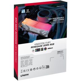 Kingston FURY Renegade RGB White 48GB (2x24GB) DDR5 8400MT/s CL40 CUDIMM Kit XMP