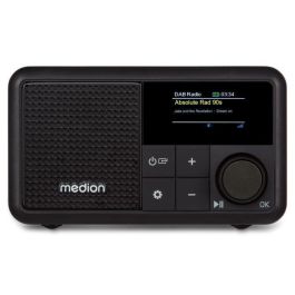 Medion AAAPC79485 Mini Radio Digital DAB/FM Portátil - Mono 2W RMS - Negro