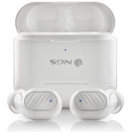 Auriculares Bluetooth NGS Ártica Duo con estuche de carga/ Autonomía 5h/ Blancos Auriculares Bluetooth NGS Ártica Duo con estuche de carga/ Autonomía 5h/ Blancos