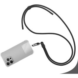 4smarts Universal Necklace PhonoLace, correa universal para teléfono, negro