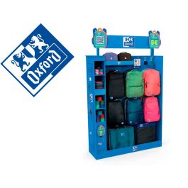 Oxford Expositor Multiproducto 320x400x320 mm para Estuches, Portatodos, Sacos, Bolsas Isotérmicas, Llaveros y Set de Pins