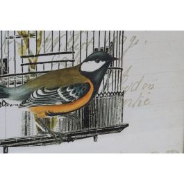 DKD Home Decor Cuadro Multicolor Madera Lienzo 34 x 44 x 2 cm (4 Unidades)